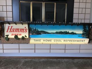 Vintage Hamms Beer Lighted Sign