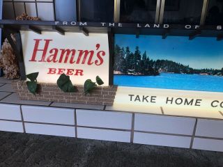 Vintage Hamms Beer LIGHTED Sign 2