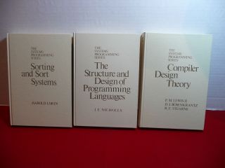 THE SYSTEMS PROGRAMMING SERIES set of 11 VINTAGE Books Various Authors 6