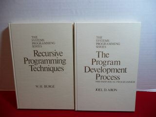 THE SYSTEMS PROGRAMMING SERIES set of 11 VINTAGE Books Various Authors 7