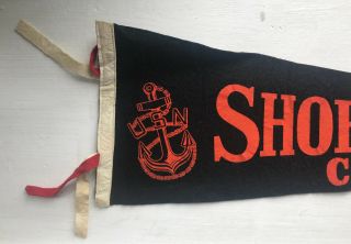 Rare WWII PENNANT Shoemaker California USN Navy NAVAL Dublin CAMP PARKS PRFTA 2