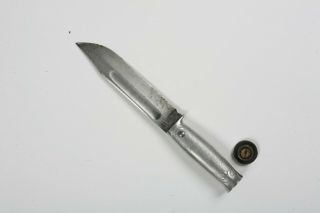 Vintage Antique K Bar Hollow Handle Survival Knife