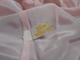 Vintage 1950 ' s Madame Alexander ELISE Robe and Nightgown in 5