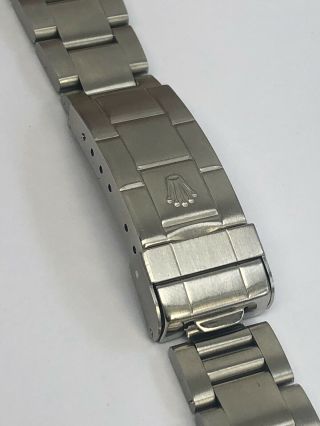 Vintage Rolex Submariner 5512 5513 1680 93150 end Link 580 Bracelet 20mm 1970’s 8