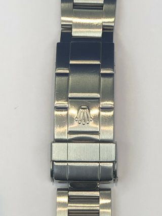 Vintage Rolex Submariner 5512 5513 1680 93150 end Link 580 Bracelet 20mm 1970’s 9