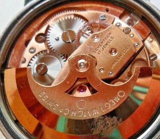 Vintage S/S 1968 Men ' s Omega Automatic 17 Jewel Cal.  550 Swiss Watch Runs 7