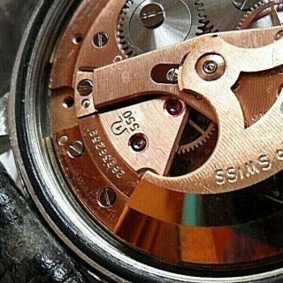 Vintage S/S 1968 Men ' s Omega Automatic 17 Jewel Cal.  550 Swiss Watch Runs 8