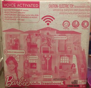 Barbie Hello Dreamhouse - Smart Doll House w/ WiFi & Voice activation from Mattel 2
