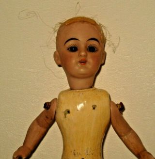 Antique German Bisque Head Doll Mold 867 Sleep Eyes 8 