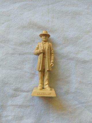 Marx 60mm Hard Plastic Famous Americans Miniature Figure General Grant Civil War
