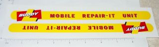 Buddy L Mobile Repair - It Service Truck Stickers  Bl - 195