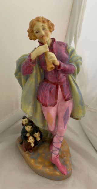 Rare Royal Doulton Figure Modern Piper Hn756