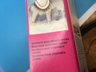 1981 Snoprincessa Barbie doll Superstar Variation European NRFB Foreign RARE 7