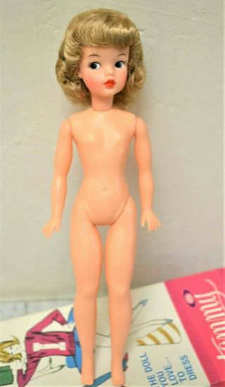 Tammy Doll Mib Box Rare Vintage Blonde 1960 Doll Pepper Ideal Clothes Bs - 12