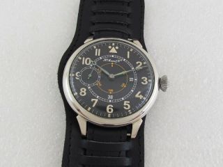 Henry Moser & Cie Laco Aviator Luftwaffe Pilots WWII Vintage IWC Swiss Watch 2