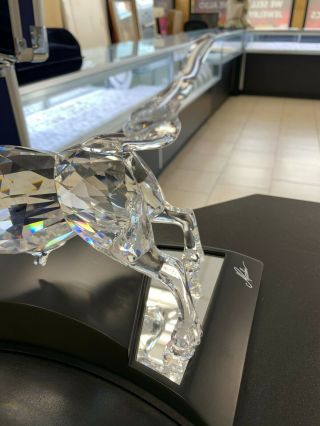 Swarovski Crystal Large Bull Figurine 2004 Limited Edition VERY RARE MIB 2