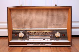 Restored Saba Freiburg Fullautomatic 125 Stereo Vintage Tube Radio Fantastic