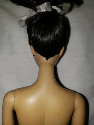 Vintage Ponytail Barbie 3 with Brown Eye Shadow T.  M.  Marked Japan 1960 ' s 6