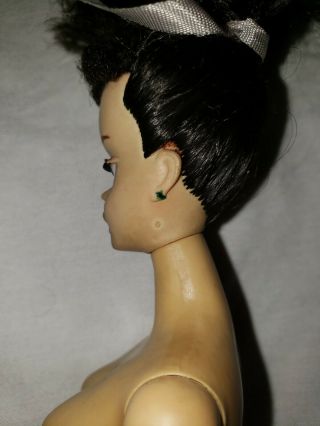 Vintage Ponytail Barbie 3 with Brown Eye Shadow T.  M.  Marked Japan 1960 ' s 7