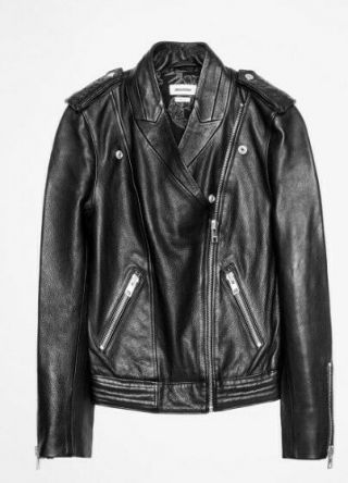 Zadig & Voltaire Leather Jacket Look Stars Vintage