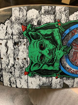 Vintage 1988 Schmitt Stix Bryce Kanights Gargoyle Skateboard 10