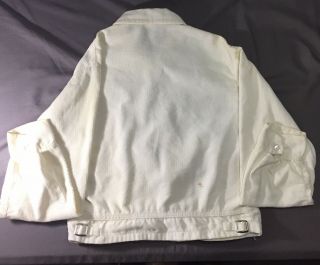 Vintage ' 83 - ' 84 White & Blue Corduroy FFA Medium Women ' s Jacket Set 4