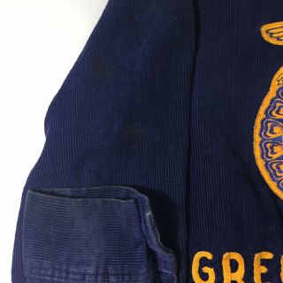 Vintage ' 83 - ' 84 White & Blue Corduroy FFA Medium Women ' s Jacket Set 7