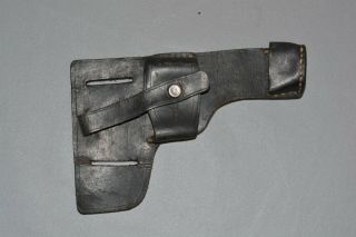 Wwii Ww2 German Officer Walther Pp Ppk Pistol Gun Leather Summer Holster