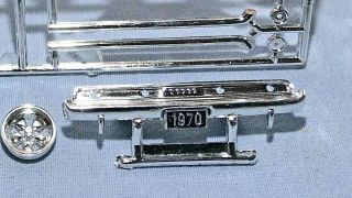 MPC 1970 DODGE CHALLENGER ANNUAL KIT 1470 - 200 AMT 1/25 NOS CHROME TREE 4