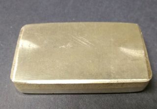 Engelhard Vintage 10 oz Hand Poured.  999 Silver Loaf Bar Series P.  Very Rare. 2