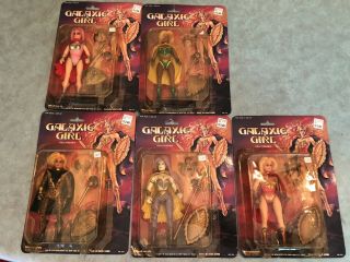 Nip Rare Vintage 1980’s Galaxy Girl Adventure Action Figure Figures