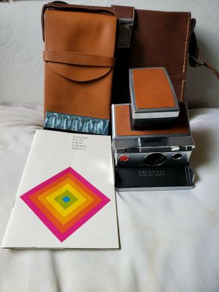Vintage Polaroid Sx - 70 Land Camera & Complete Kit