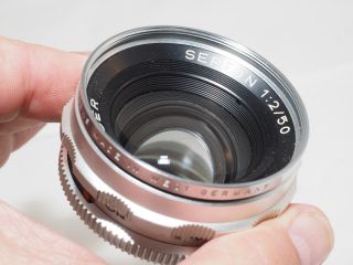 Vintage Voigtlander Ultramatic Septon 50mm f2 fast lens Digital Mirrorless. 8