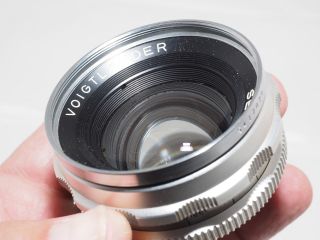 Vintage Voigtlander Ultramatic Septon 50mm f2 fast lens Digital Mirrorless. 9