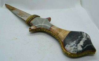 Antiques Rare Ottoman dagger Decorated with stones handmade Old and rare 4