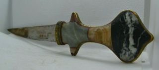 Antiques Rare Ottoman dagger Decorated with stones handmade Old and rare 5