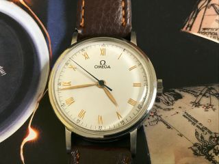 Vintage 1945 Omega 30t2rg Chronometer Men 