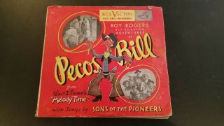 Roy Rogers Rip Roaring Adventures Pecos Bill Walt Disney 