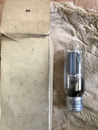 Rare NOS NIB RCA 845 Tube In For SET Amplifier 2