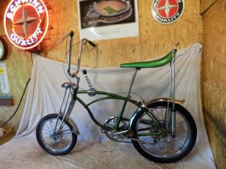 1971 SCHWINN PEA PICKER KRATE BIKE VINTAGE STINGRAY BANANA SEAT STIK S2 MUSCLE 4