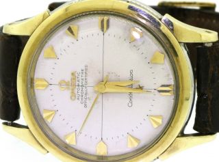 Omega Constellation vintage gold capped automatic men ' s watch w/ box 4