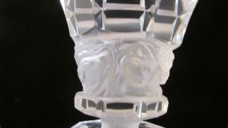 Antique R.  Lalique Art Nouveau French Glass Wine Decanter /Nude Women 3