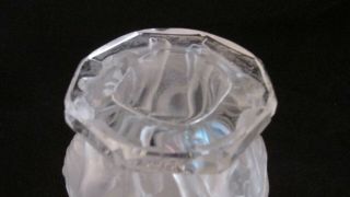 Antique R.  Lalique Art Nouveau French Glass Wine Decanter /Nude Women 9