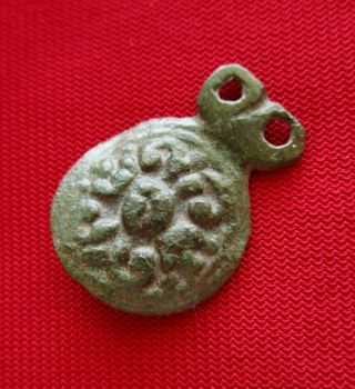 Ancient Celtic Bronze Pendant.  Circa 100 Bc,