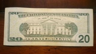 American USA 2013 $20 Note Solid Serial Number (MB66666666B) RARE 5