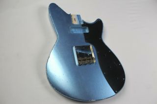 Mjt Official Custom Vintage Age Nitro Guitar Body By Mark Jenny Lydia Ice Blue