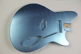 MJT Official Custom Vintage Age Nitro Guitar Body By Mark Jenny Lydia Ice Blue 6