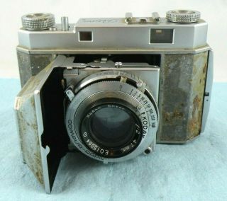 Vintage Kodak Retina Ii Type 011 W/ 47mm F/2 Ektar Lens -,  Repair