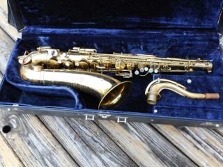 Vintage Holton 576 Tenor Saxophone With Case
