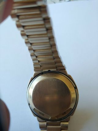RARE Vintage Pulsar P2 1972 LED Digital Watch 14K Gold Filled - James Bond? 2